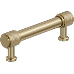 Faraday 3-3/4" Center to Center Cabinet Pull , Golden Champagne