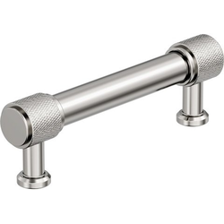 Faraday 3-3/4" Center to Center Cabinet Pull , Polished Nickel