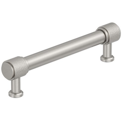 Faraday 5-1/16" Center to Center Cabinet Pull , Satin Nickel