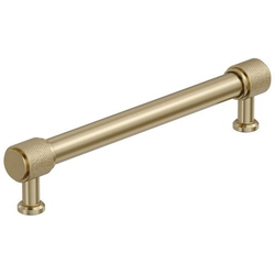 Faraday 6-5/16" Center to Center Cabinet Pull , Golden Champagne
