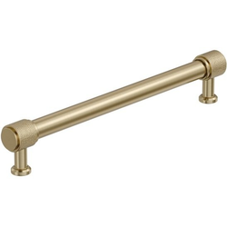 Faraday 7-9/16" Center to Center Cabinet Pull , Golden Champagne