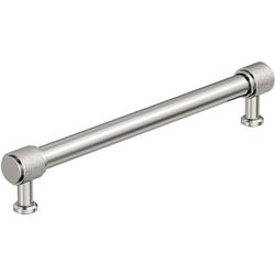 Faraday 7-9/16" Center to Center Cabinet Pull , Polished Nickel