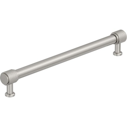 Faraday 8-13/16" Center to Center Cabinet Pull , Satin Nickel