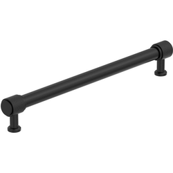 Faraday 8-13/16" Center to Center Cabinet Pull , Matte Black