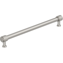 Faraday 10-1/16" Center to Center Cabinet Pull , Satin Nickel