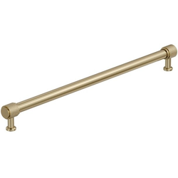 Faraday 12-5/8" Center to Center Cabinet Pull , Golden Champagne