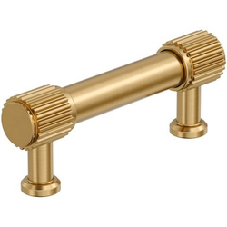 Farewind 3" Center to Center Cabinet Pull , Champagne Bronze