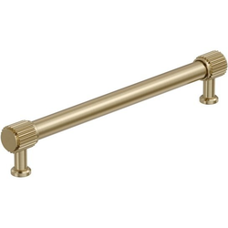 Farewind 7-9/16" Center to Center Cabinet Pull , Golden Champagne