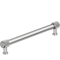Farewind 7-9/16" Center to Center Cabinet Pull , Polished Nickel