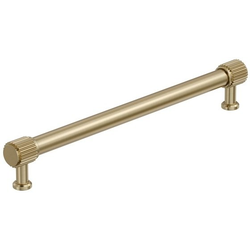 Farewind 8-13/16" Center to Center Cabinet Pull , Golden Champagne