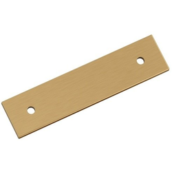 Ladera 3" Center to Center Backplate for Cabinet Pull , Champagne Bronze