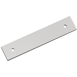 Ladera 3-3/4" Center to Center Backplate for Cabinet Pull , Polished Chrome