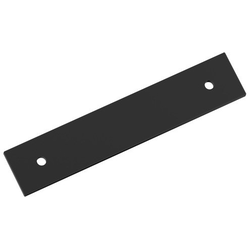 Ladera 3-3/4" Center to Center Backplate for Cabinet Pull , Matte Black