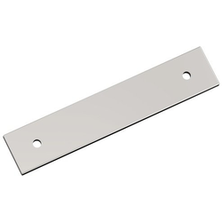 Ladera 3-3/4" Center to Center Backplate for Cabinet Pull , Polished Nickel