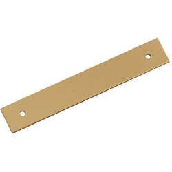 Ladera 5-1/16" Center to Center Backplate for Cabinet Pull , Champagne Bronze