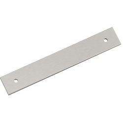 Ladera 5-1/16" Center to Center Backplate for Cabinet Pull , Satin Nickel