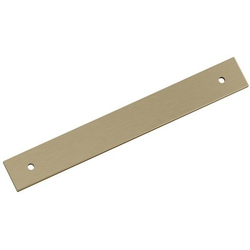 Ladera 6-5/16" Center to Center Backplate for Cabinet Pull , Golden Champagne