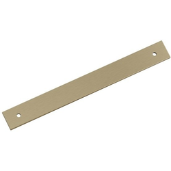 Ladera 7-9/16" Center to Center Backplate for Cabinet Pull , Golden Champagne