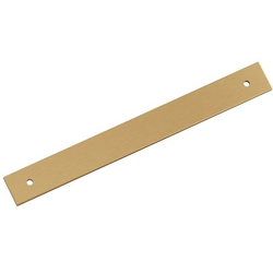 Ladera 7-9/16" Center to Center Backplate for Cabinet Pull , Champagne Bronze