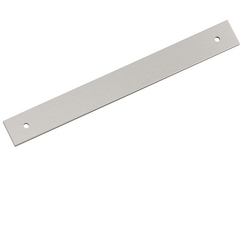 Ladera 7-9/16" Center to Center Backplate for Cabinet Pull , Satin Nickel