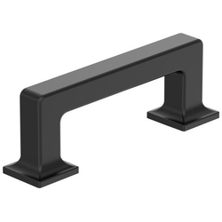 Lintel 3" Center to Center Cabinet Pull , Matte Black
