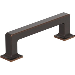 Lintel 3-3/4" Center to Center Cabinet Pull , Oil-Rubbed Bronze