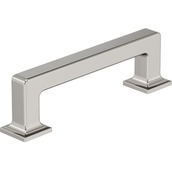 Lintel 3-3/4" Center to Center Cabinet Pull , Polished Nickel
