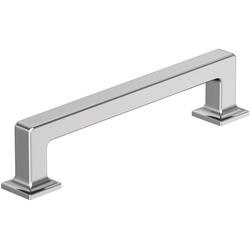 Lintel 5-1/16" Center to Center Cabinet Pull , Polished Chrome