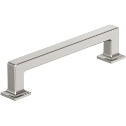 Lintel 5-1/16" Center to Center Cabinet Pull , Satin Nickel