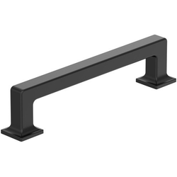 Lintel 5-1/16" Center to Center Cabinet Pull , Matte Black