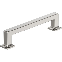 Lintel 5-1/16" Center to Center Cabinet Pull , Polished Nickel