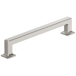 Lintel 6-5/16" Center to Center Cabinet Pull , Satin Nickel