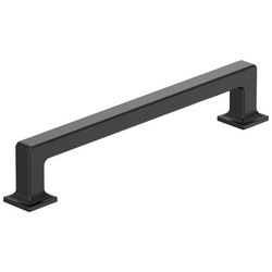 Lintel 6-5/16" Center to Center Cabinet Pull , Matte Black