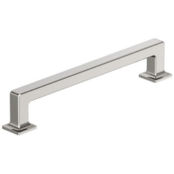 Lintel 6-5/16" Center to Center Cabinet Pull , Polished Nickel