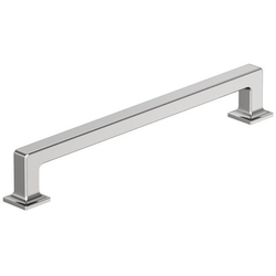 Lintel 7-9/16" Center to Center Cabinet Pull , Polished Chrome