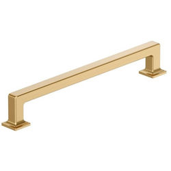 Lintel 7-9/16" Center to Center Cabinet Pull , Champagne Bronze