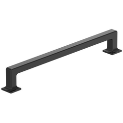 Lintel 8-13/16" Center to Center Cabinet Pull , Matte Black
