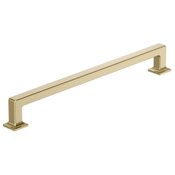 Lintel 10-1/16" Center to Center Cabinet Pull , Golden Champagne