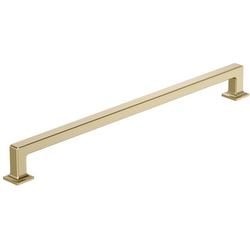Lintel 12-5/8" Center to Center Cabinet Pull , Golden Champagne