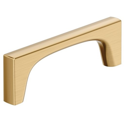 Merced 3-3/4" Center to Center Cabinet Pull , Champagne Bronze