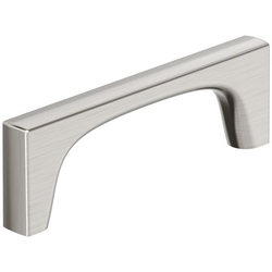 Merced 3-3/4" Center to Center Cabinet Pull , Satin Nickel