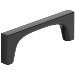 Merced 3-3/4" Center to Center Cabinet Pull , Matte Black