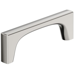 Merced 3-3/4" Center to Center Cabinet Pull , Polished Nickel