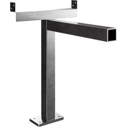 17-1/2" Depth x 6" Width Americus Floating Bench Bracket , 750 Lbs Load Capacity , Steel