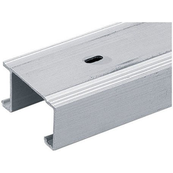 Top Line Grant 72" Length 6000 Series Top Mounted Double Track For 2" Bypass Sliding Doors, Steel