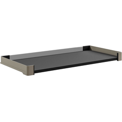 24"–26–3/8" Width x 13–5/8" Depth x 2–7/8" Tray Height Conero Closet Comfort Tray Set, Champagne