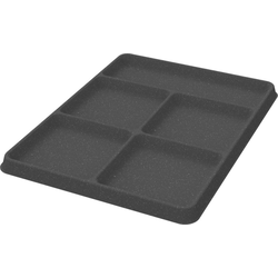 20% OFF 8-3/4" Width x 13-5/8" Depth x 9/16" Height Conero Belt and Tie Flock Trays, Anthracite, Pack of 6