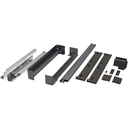20% OFF Conero Closet Pull-Out System for 30", 32-1/4" Inside Cabinet Width, 18-3/4" Minimum Installation Depth, Powder Black