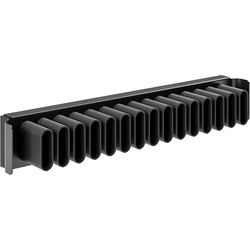 20% OFF Conero Belt and Tie Pull-Out Organizer with 15 Prongs for 18-3/4" Minimum Cabinet Depth, 2-5/8" Width, Powder Black