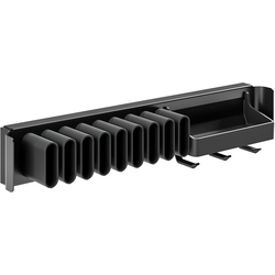 20% OFF Conero Belt and Tie Pull-Out Organizer with 9 Prongs with Storage Bowl for 18-3/4" Minimum Cabinet Depth, 2-5/8" Width, Powder Black